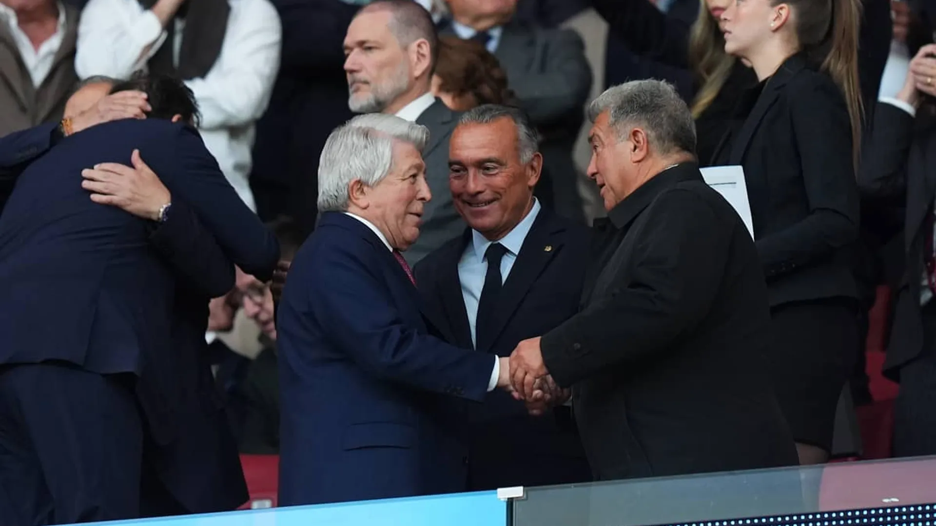 El presidente del Atlético de Madrid volvió a hablar del caso Julián Álvarez: "Está cerrado"