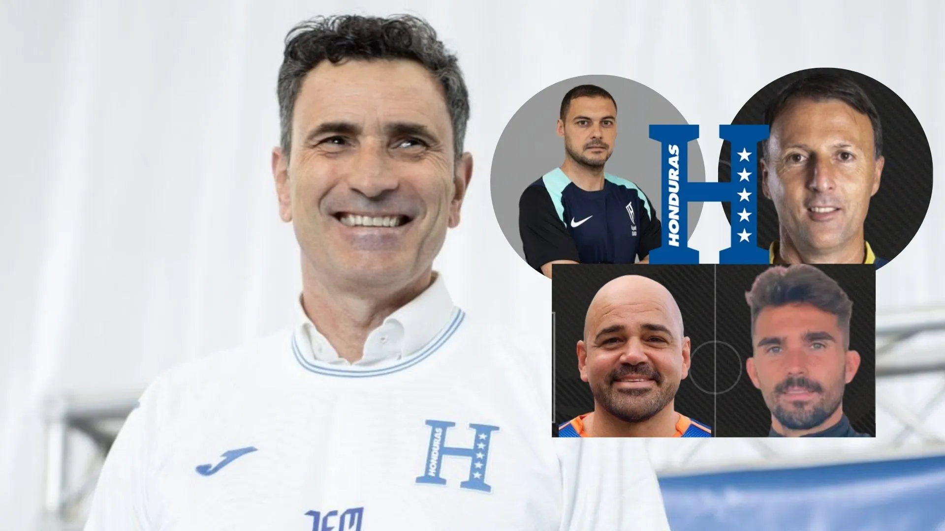 José Francisco Molina llega con cinco refuerzos: los integrantes de su cuerpo técnico en la Selección de Honduras