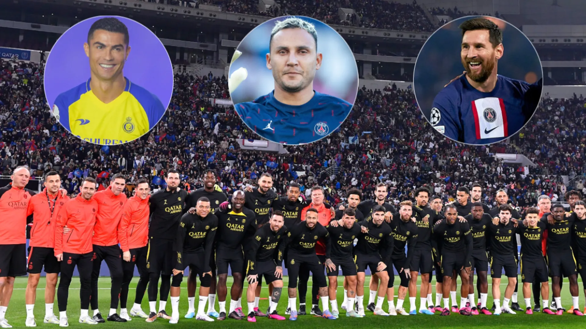 Keylor Navas será titular en el PSG para enfrentar al Riyadh Season de Cristiano Ronaldo