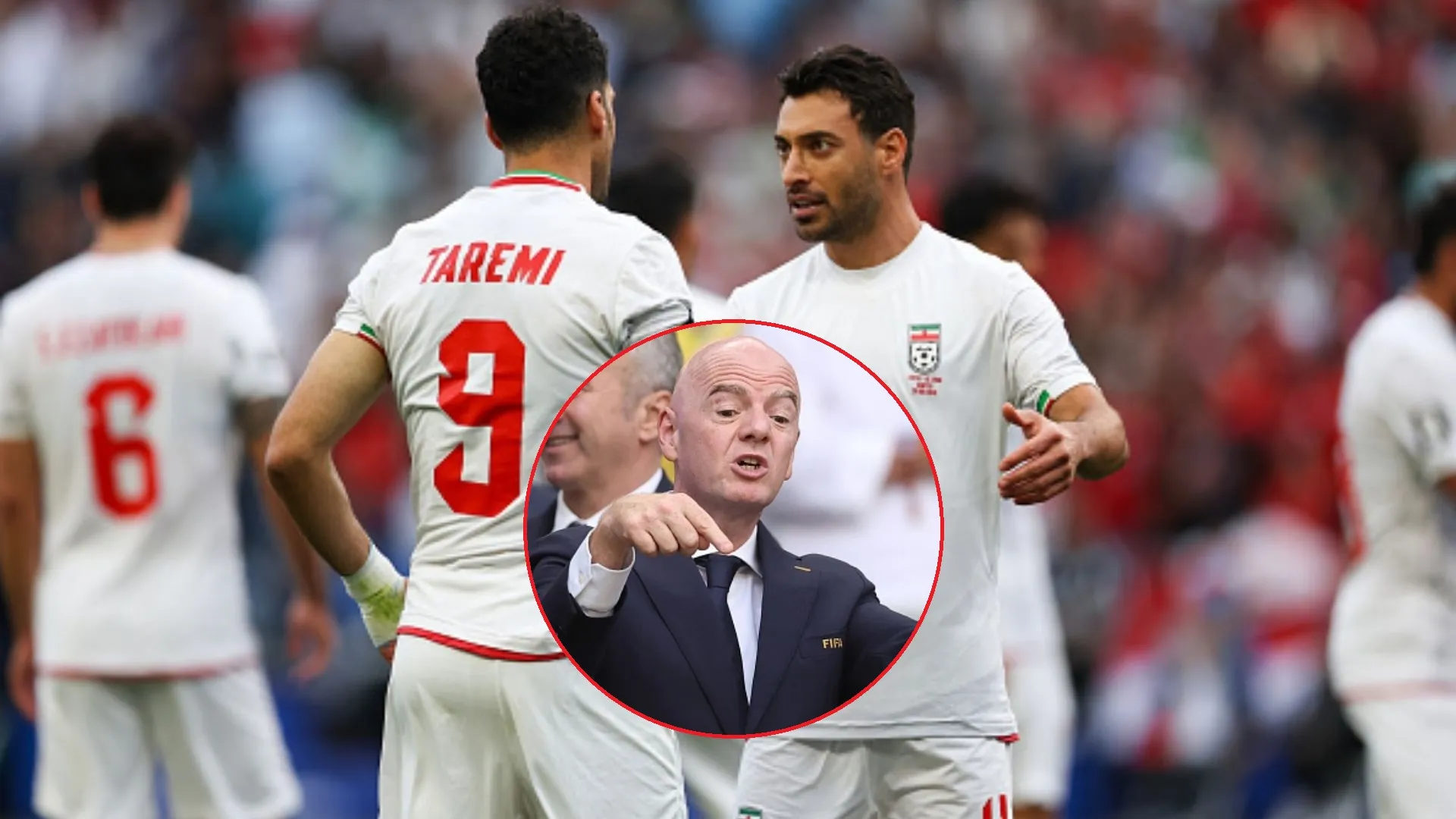 "Quieren eliminarnos": Irán denuncia a la FIFA y le dice en la cara a Gianni Infantino lo que nadie se anima