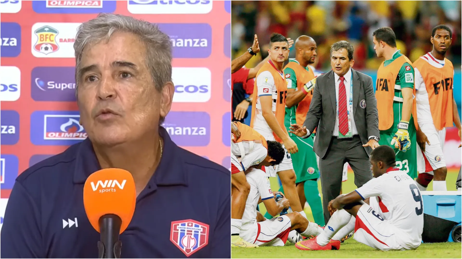 Jorge Luis Pinto estalla en Colombia y desempolva el Mundial 2014 con Costa Rica