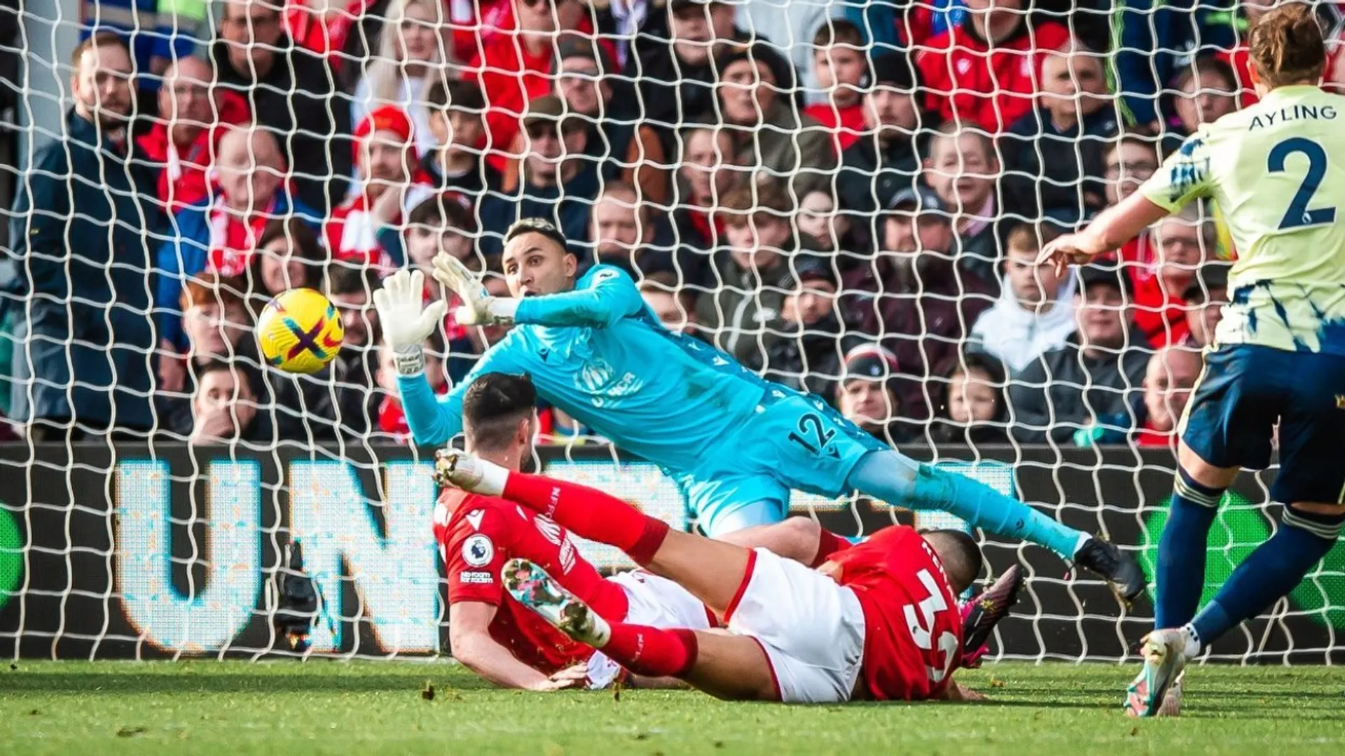 El puntaje que recibió Keylor Navas tras la derrota contra Brentford