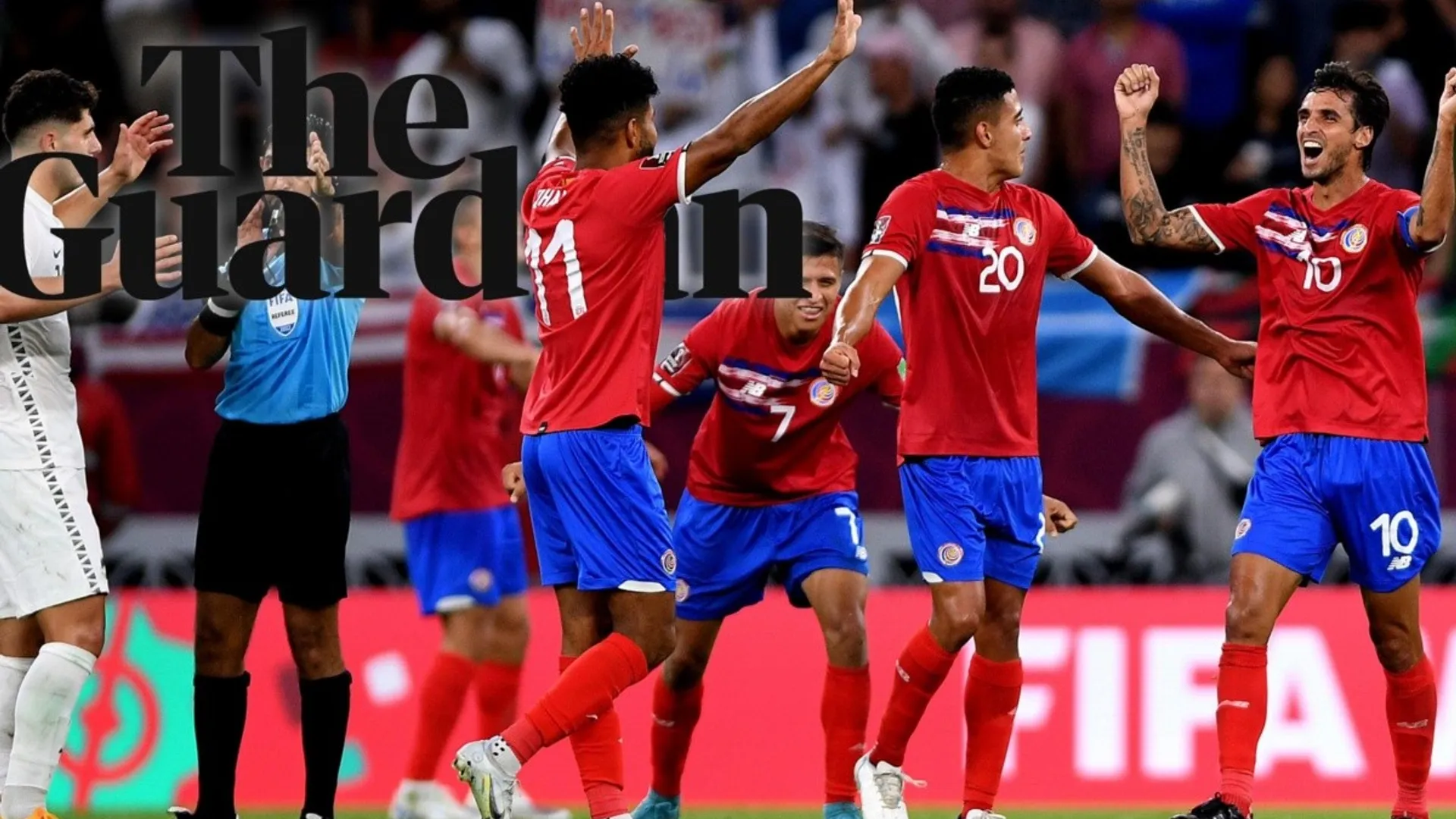 The Guardian destruye las aspiraciones de Costa Rica para Qatar 2022