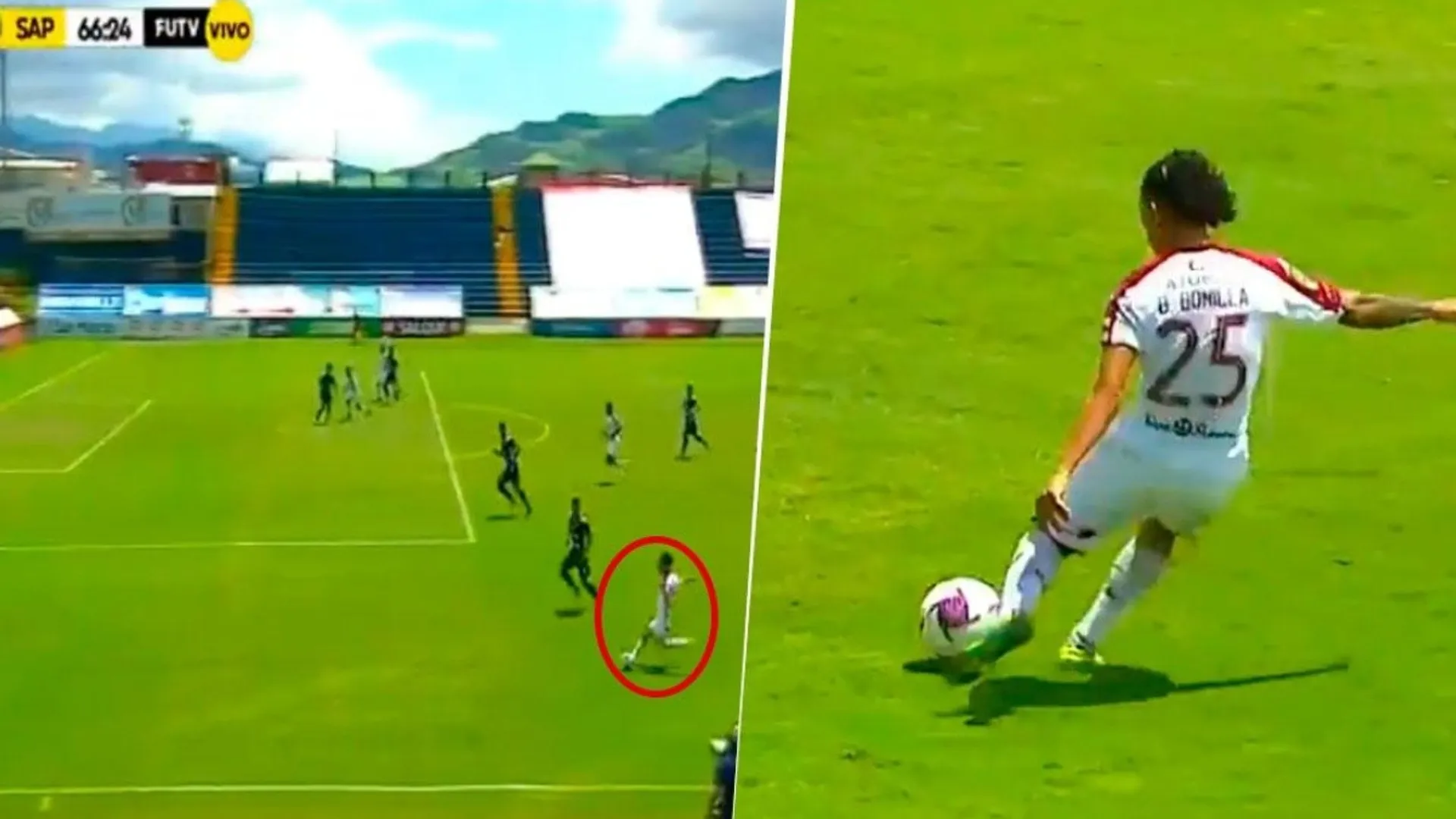 ¡Increíble centro! Byron Bonilla asiste en goleada del Saprissa