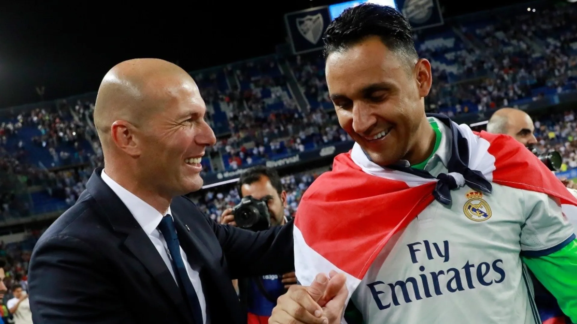 Zidane muy cerca de ser nuevamente el DT de Keylor Navas