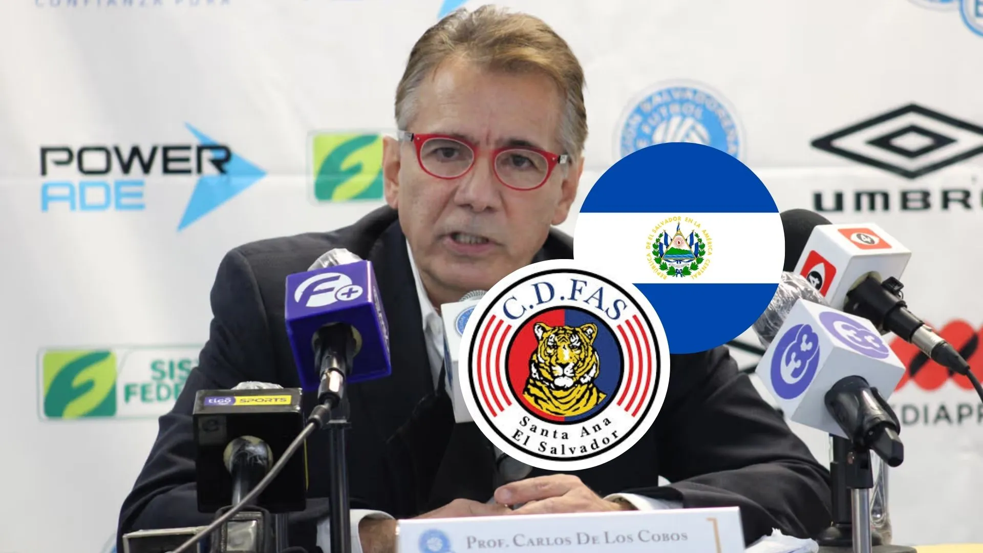 Carlos de los Cobos quiebra el silencio: se aleja del FAS y de El Salvador.