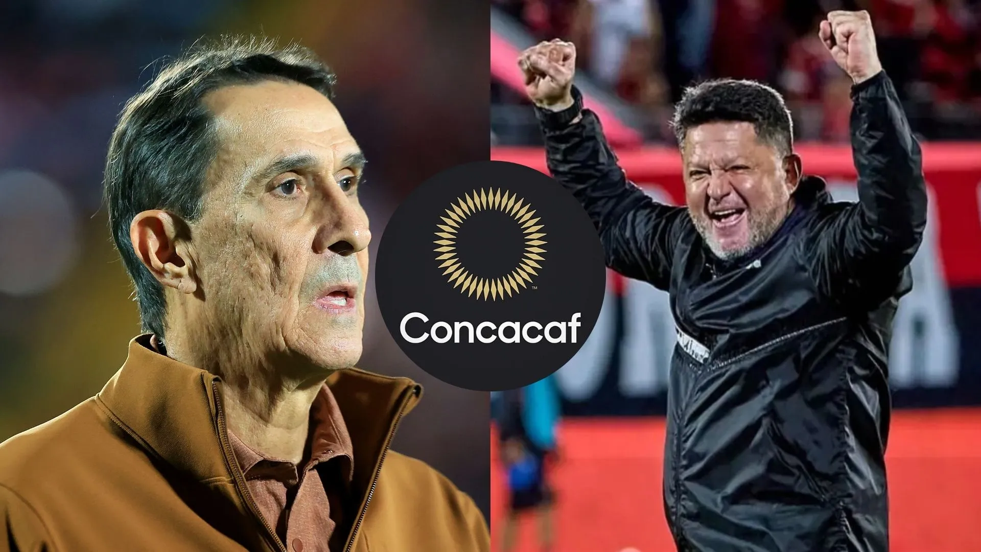 Alexandre Guimaraes y Jafet Soto enfrentados.
