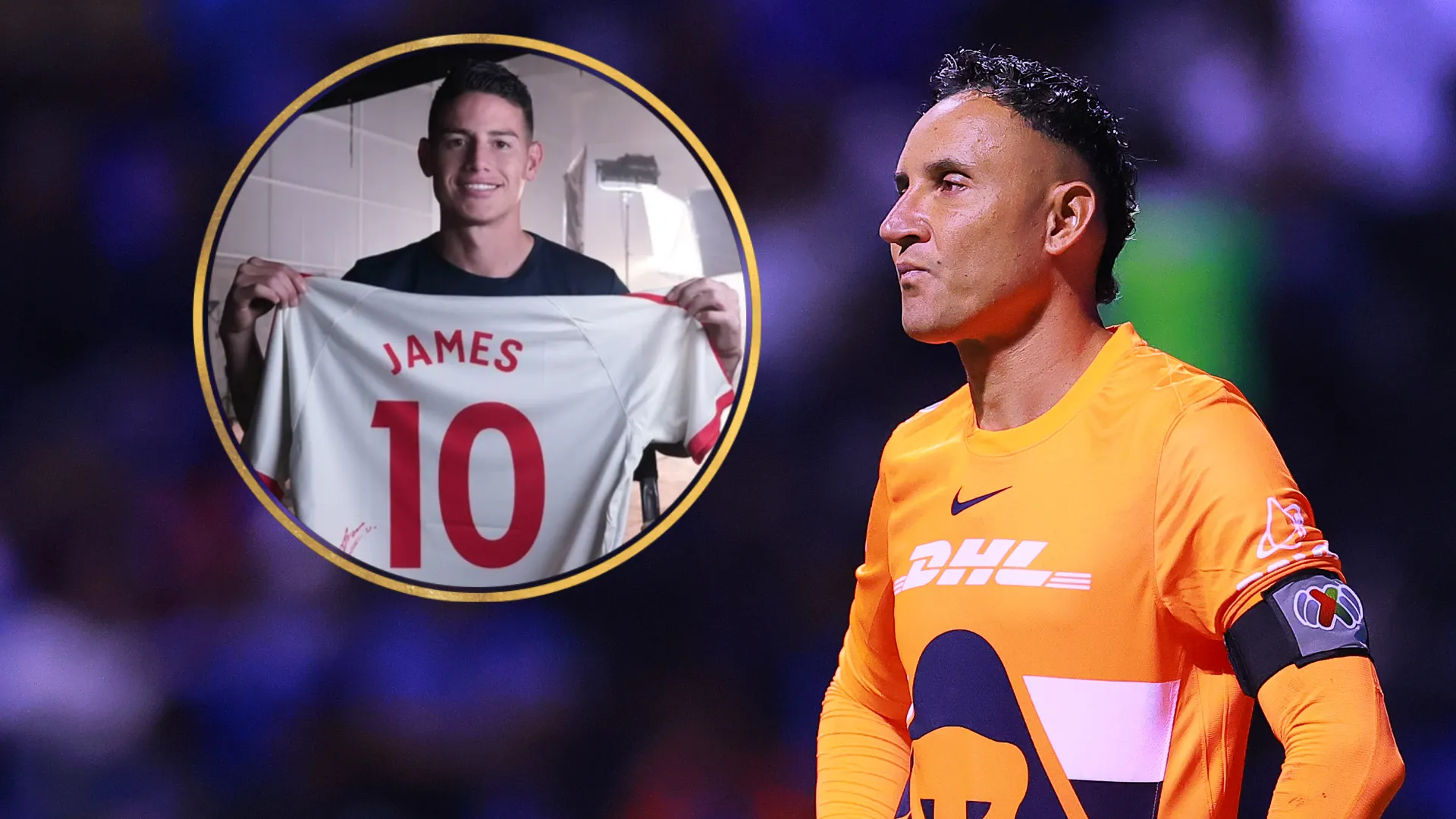 Mientras Keylor Navas lo espera en Pumas, James Rodríguez sorprende con su anuncio: "Nuevos inicios"