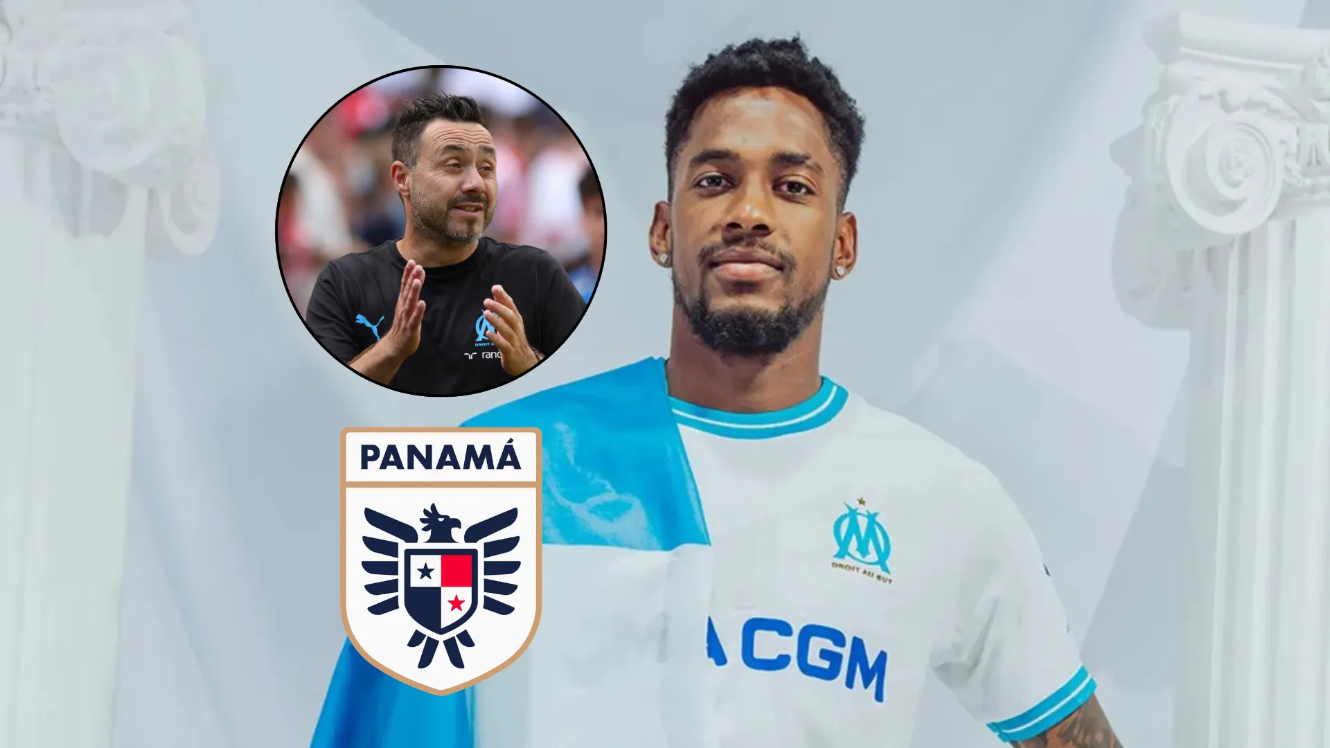 seleccion de panama-olympique marsella-roberto de zerbi-michael amir murillo