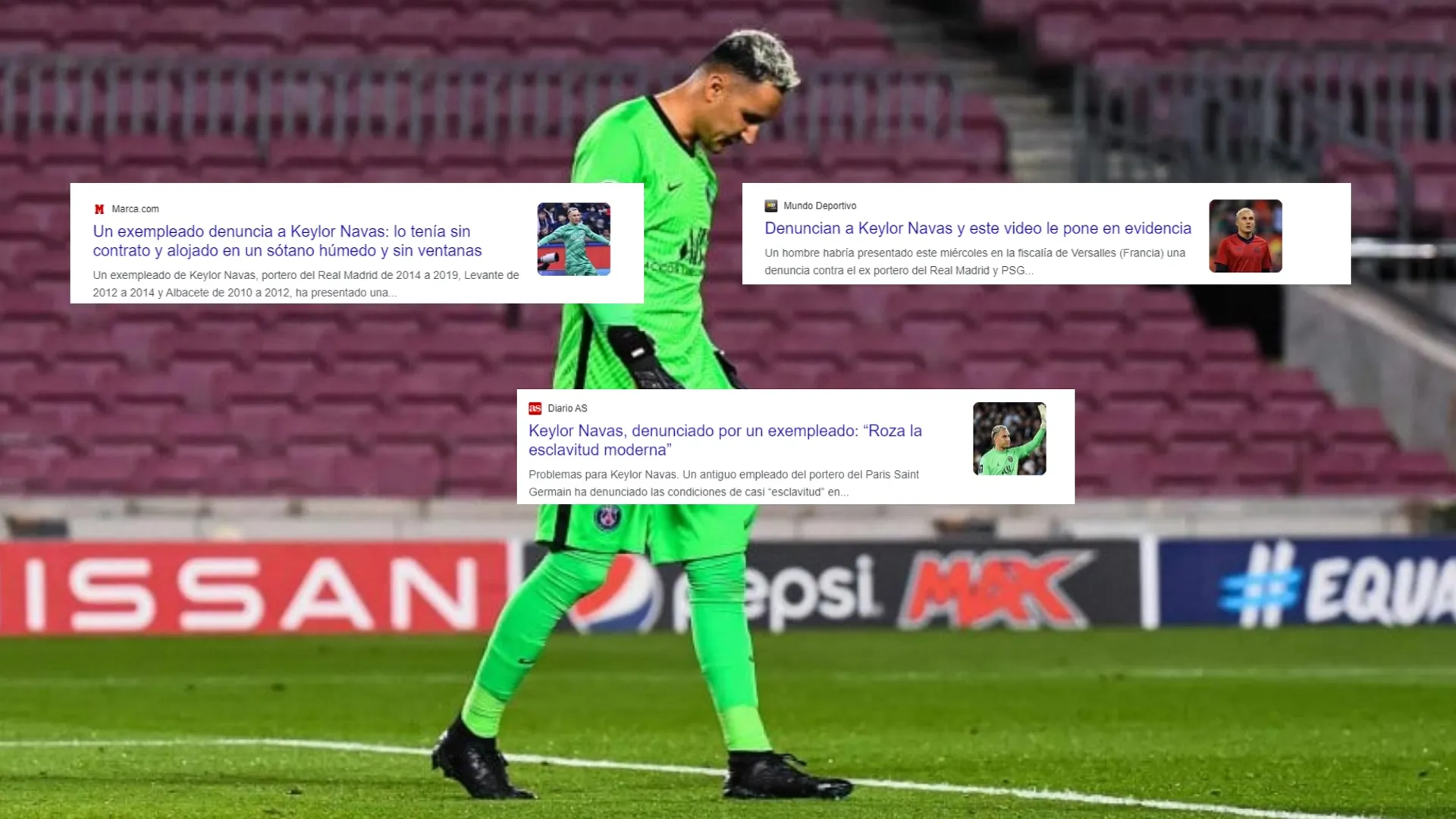 Keylor Navas, en problemas: así reaccionaron los medios internacionales a la denuncia contra el portero
