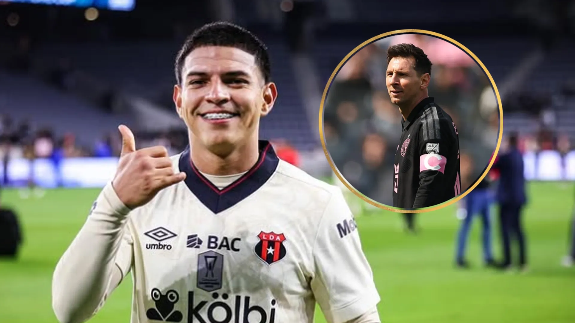 Junto a Leo Messi: Alejandro Bran recibe el llamado desde Concacaf que sorprende a Alajuelense