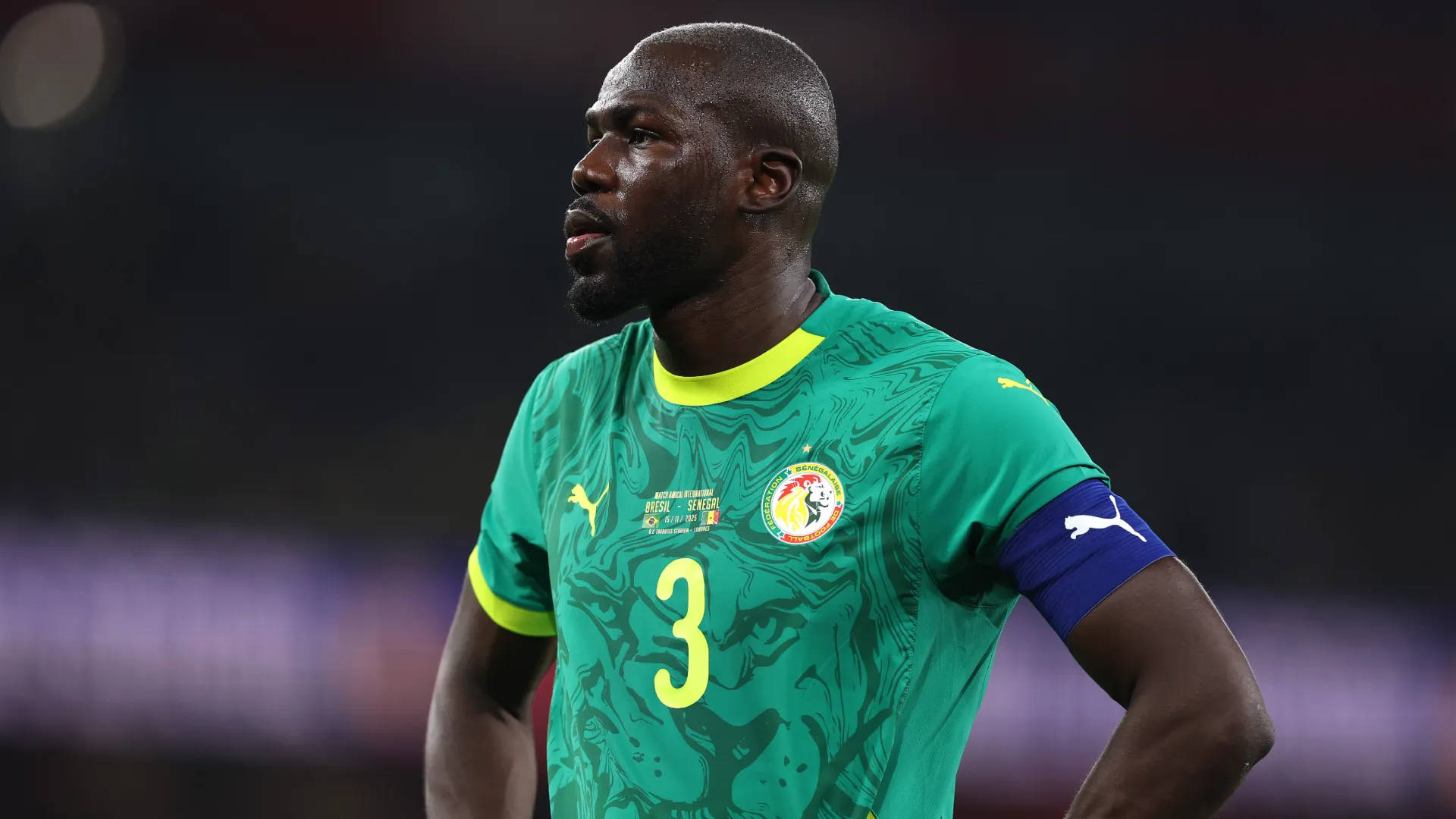 ¿Por qué no juega Kalidou Koulibaly hoy en Senegal vs. Irak por el Mundial 2026?