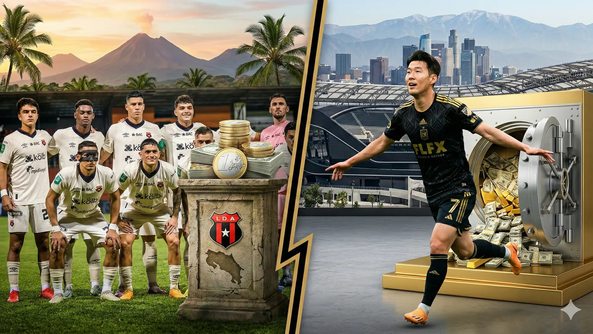 Mientras la planilla de Alajuelense vale casi 10 millones de euros y es la más cara de Centroamérica, esto cuesta el LAFC de Heung-Min Son y Lloris