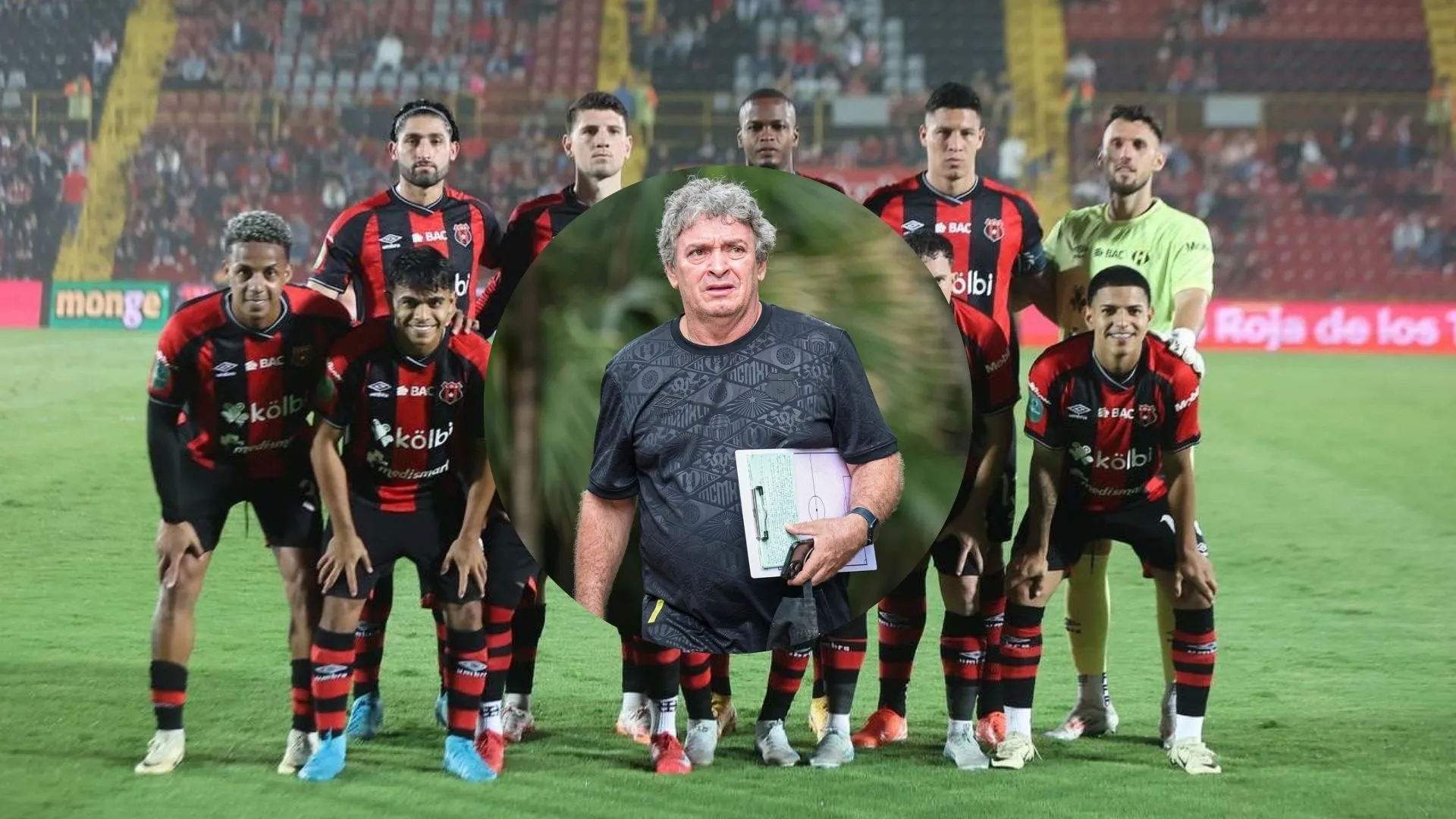 alineacion de alajuelense y machillo ramirez.