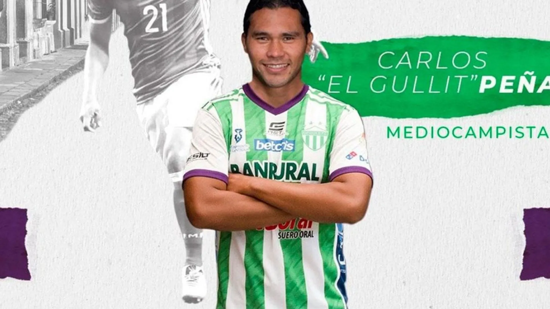 Gullit Peña contó cómo se gestó su llegada al Antigua de Guatemala
