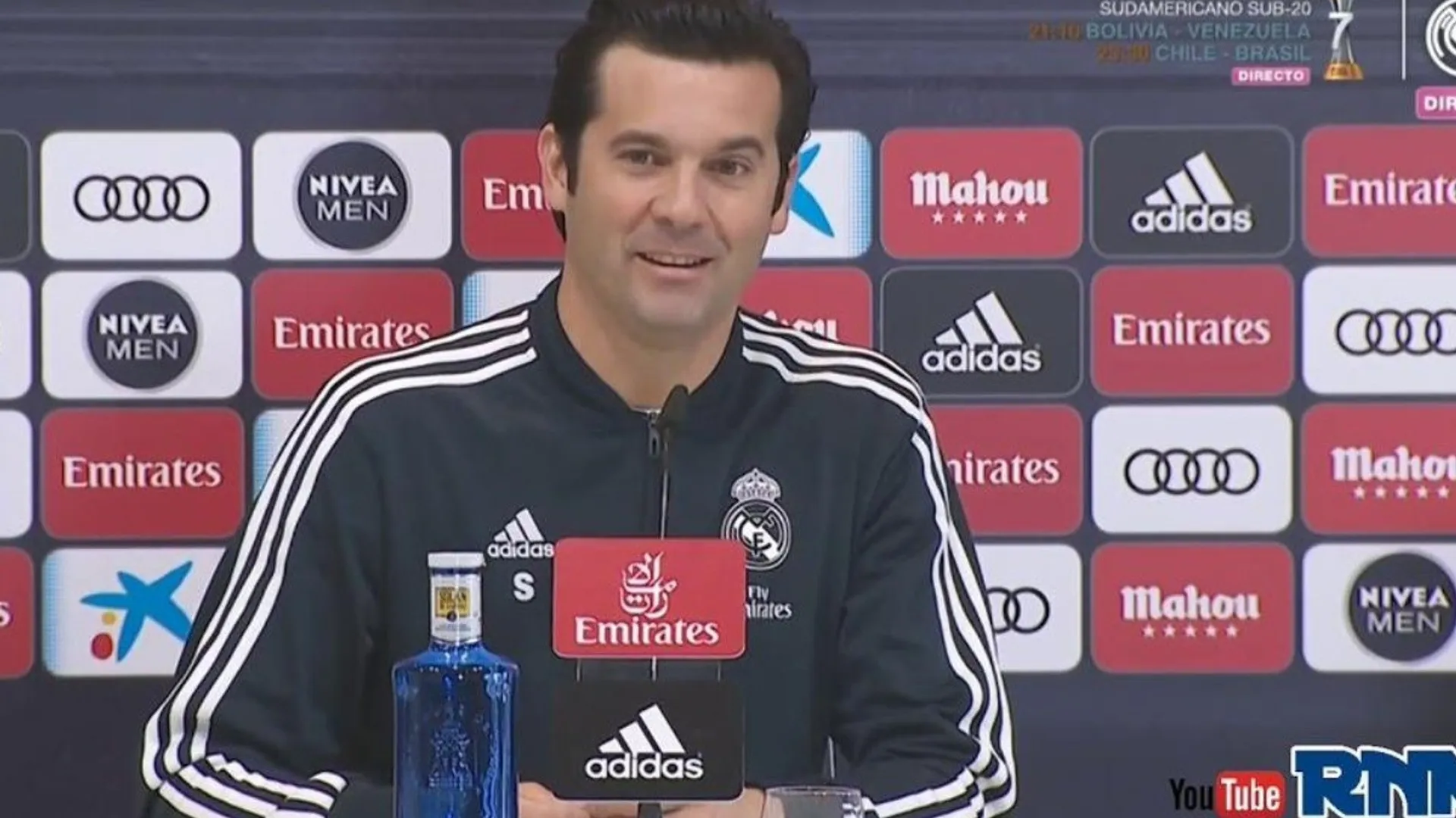 Solari le envió un mensaje al Choco Lozano y Girona