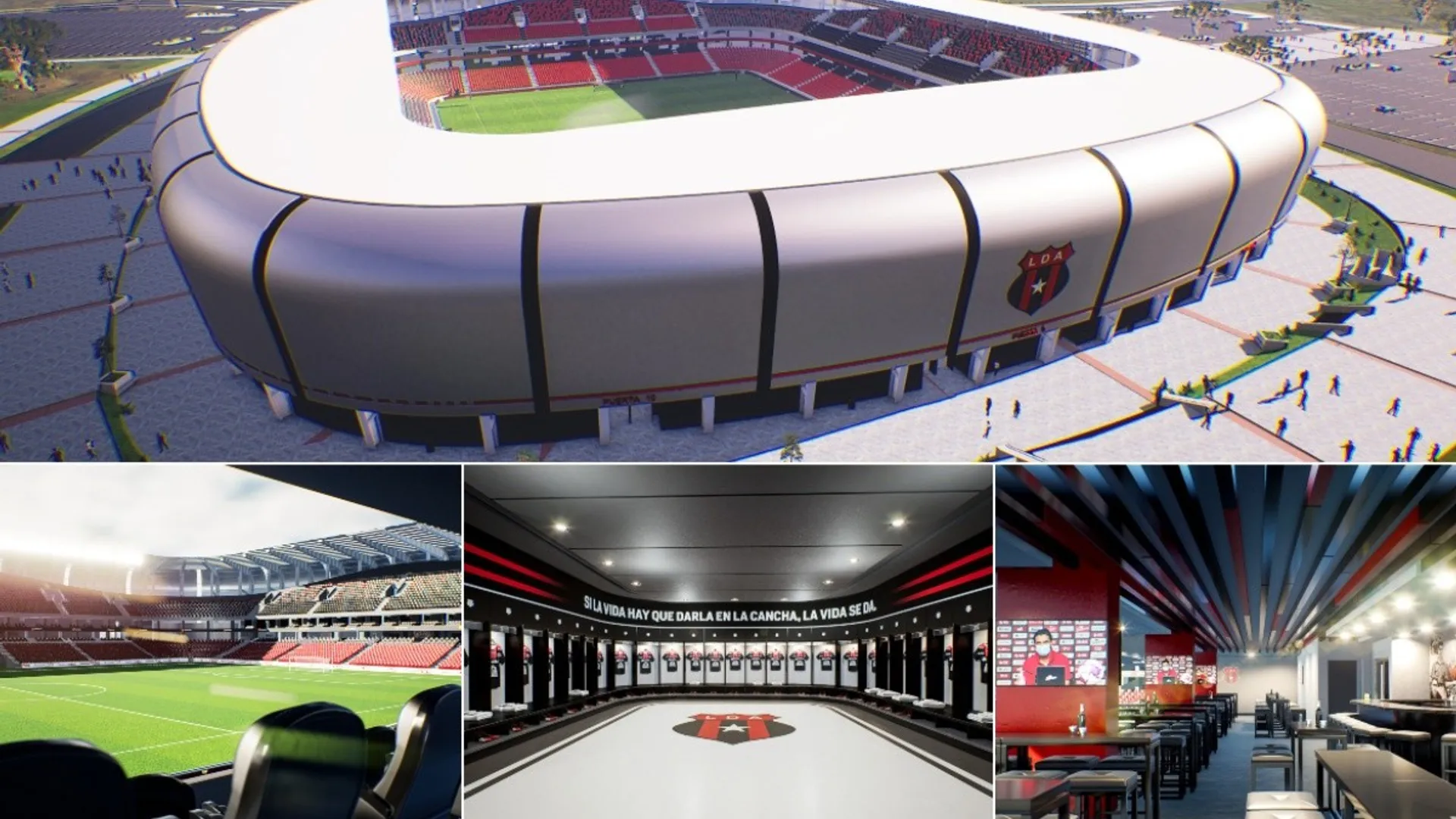 Alajuelense presenta el proyecto de su nuevo estadio