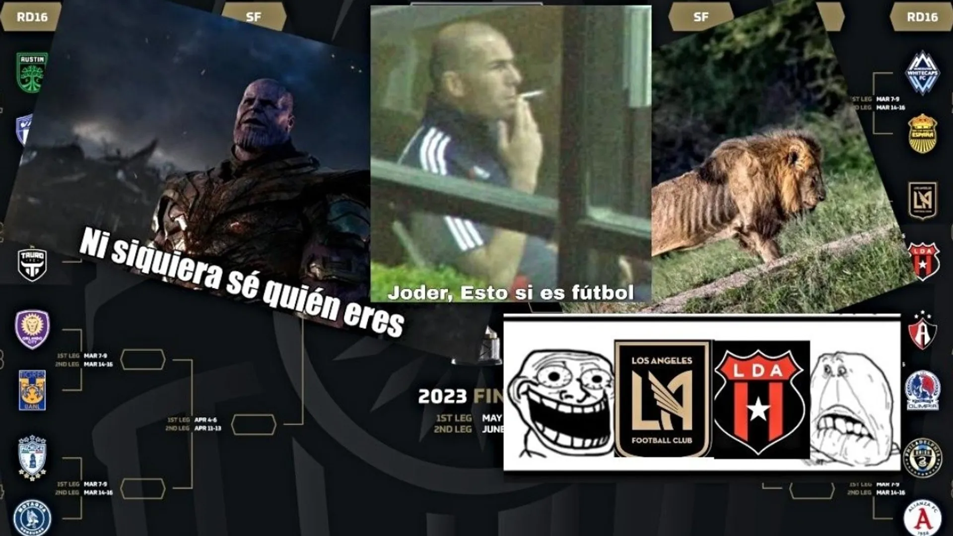 Concachampions 2023: los mejores memes que dejó el sorteo de octavos de final