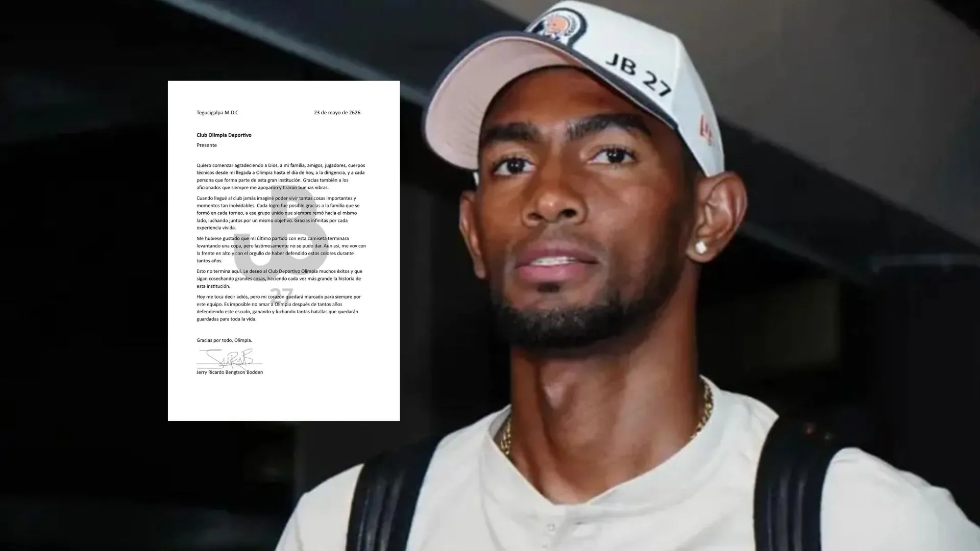 ¿Se va resentido? Jerry Bengtson suelta una dura verdad en su despedida del Olimpia