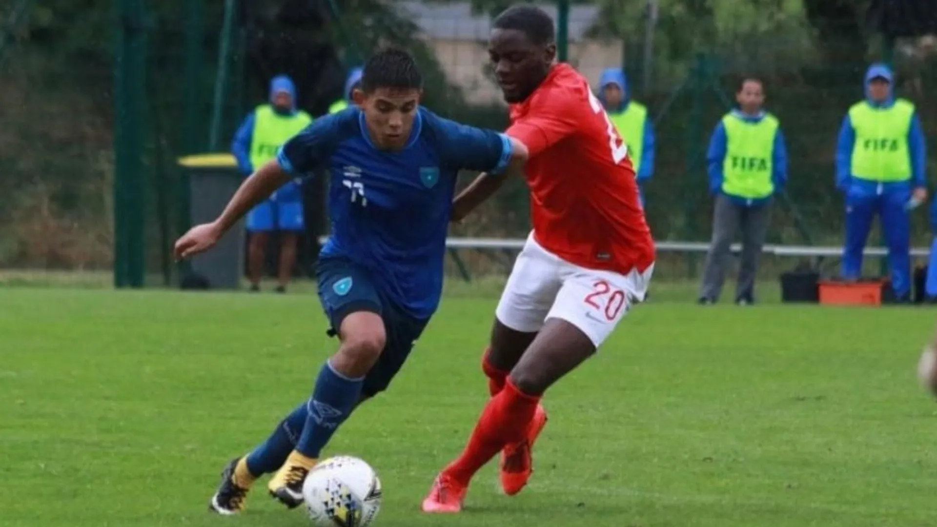 Goleada debutó y goleada se marchó Guatemala del Esperanzas de Toulón