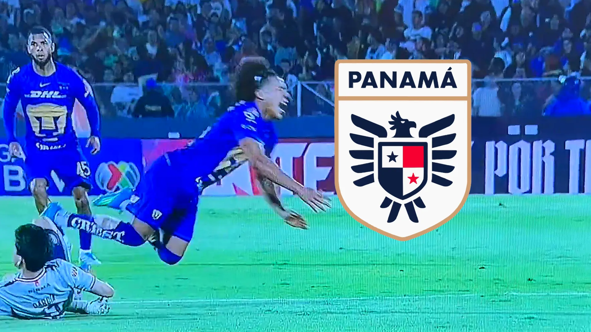 Pánico en Panamá: Adalberto Carrasquilla se lesionó con Pumas y salió entre lágrimas a días del Mundial 2026