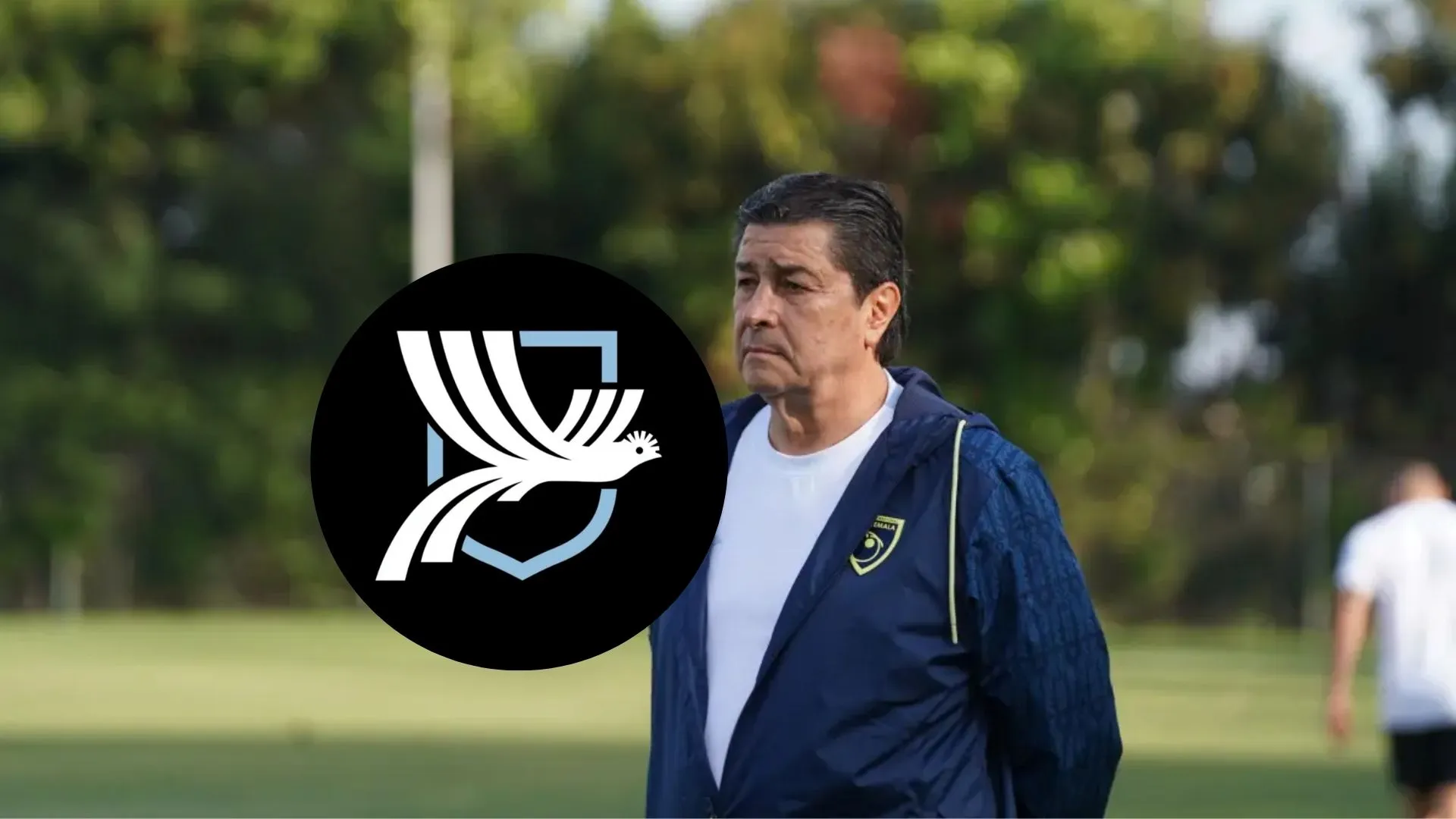 seleccion de guatemala-luis fernando tena en entrenamiento