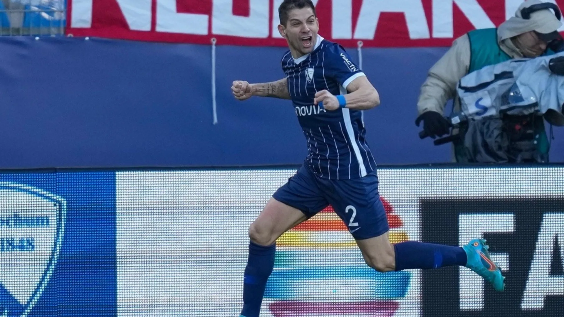 Cristian Gamboa fue figura y anotó en el triunfo del Bochum ante Bayern Munich