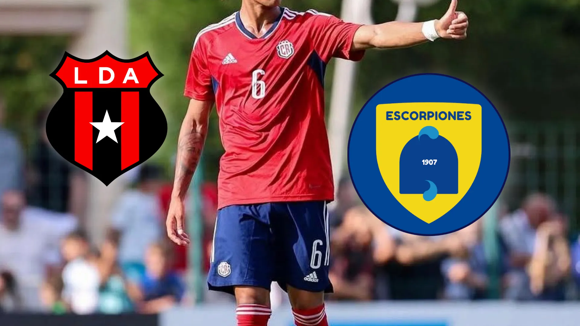 Escorpiones da la sorpresa: fichó a un juvenil que destacó en La Sele y Alajuelense quiso repatriar desde Europa