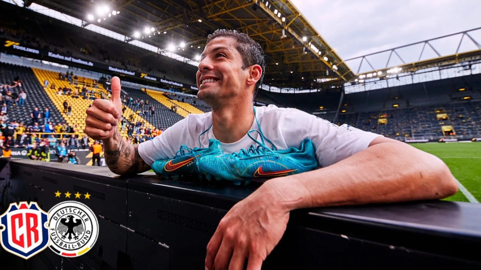 Cristian Gamboa: "Ojalá Costa Rica le gane a Alemania en el Mundial"