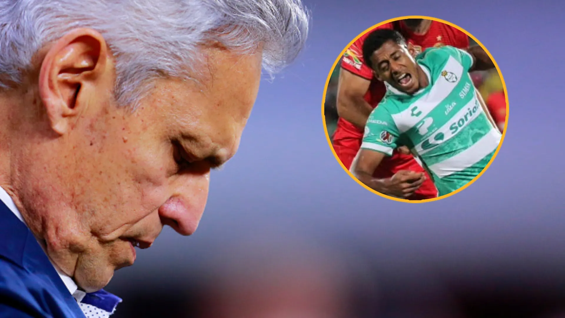 Se confirma un nuevo golpe a Choco Lozano en Santos Laguna; Reinaldo Rueda y Honduras lo lamentan