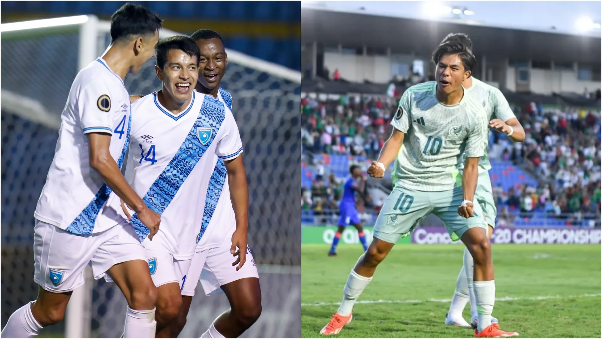 Guatemala vs. México EN VIVO: a qué hora y dónde ver hoy el Premundial Sub-20 de Concacaf 2024