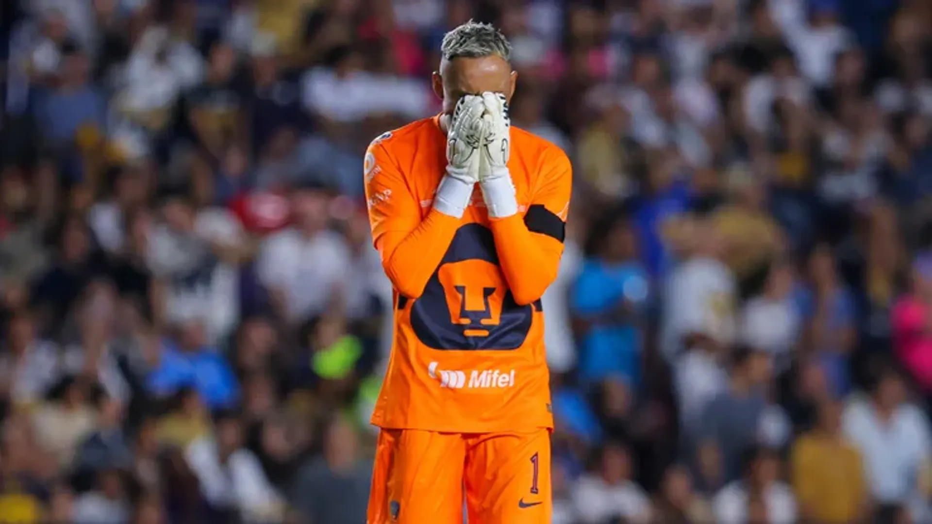 Video: el dolor de Keylor Navas tras perder la final de la Liga MX con Pumas en el último minuto