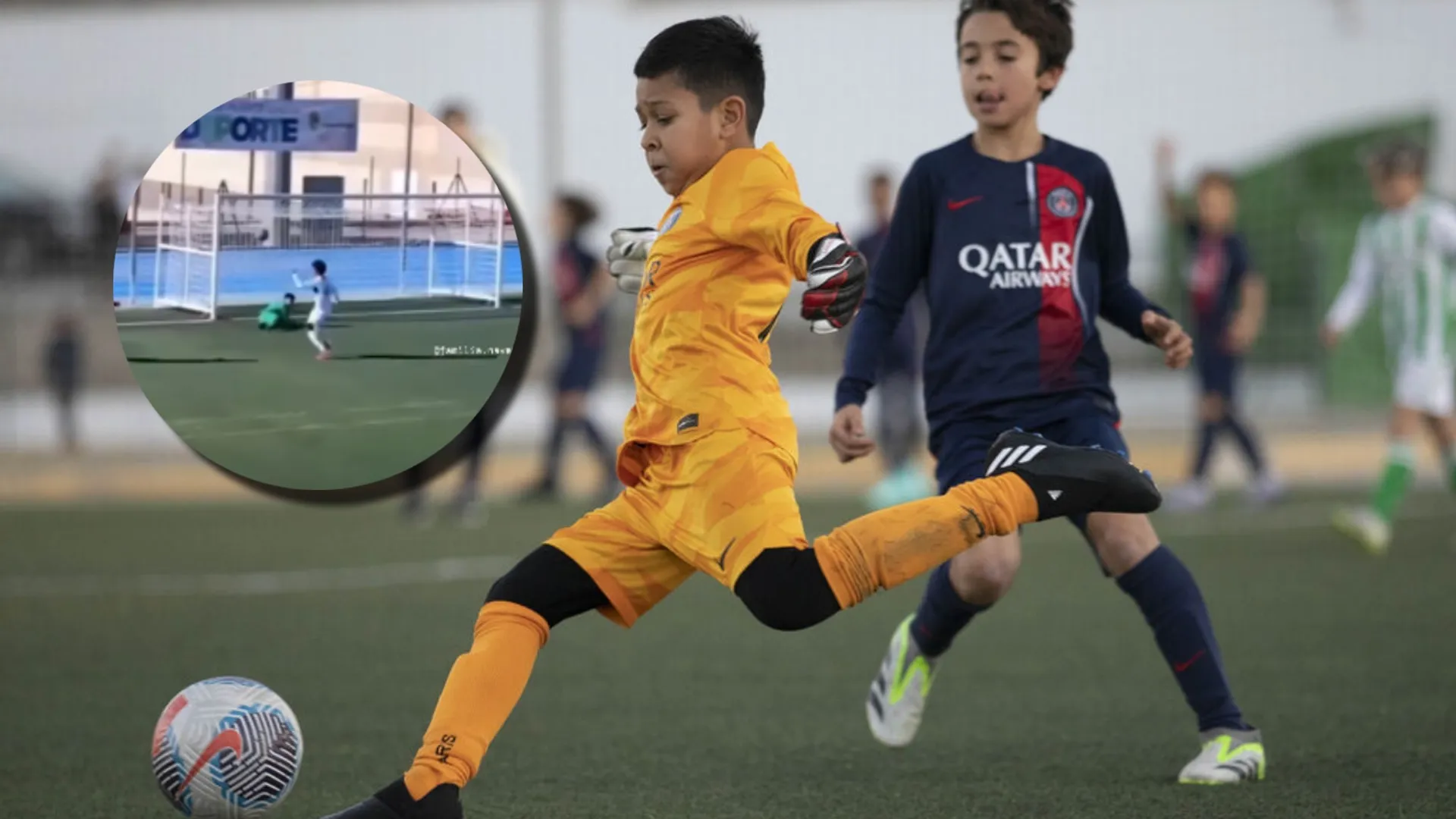 Mateo Navas se lució en las juveniles del PSG. (Foto: FCA)