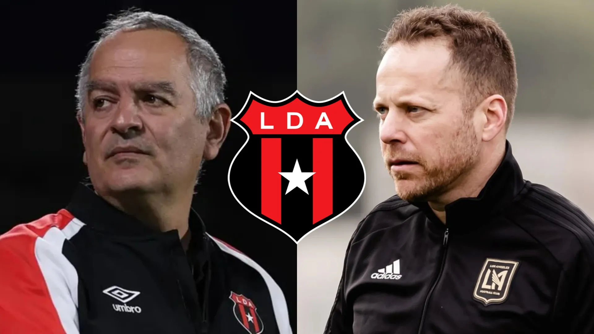 El técnico del LAFC se cruzó con Joseph Joseph y le dijo en la cara lo que le falta a Alajuelense: "La Concachampions les dura una semana"