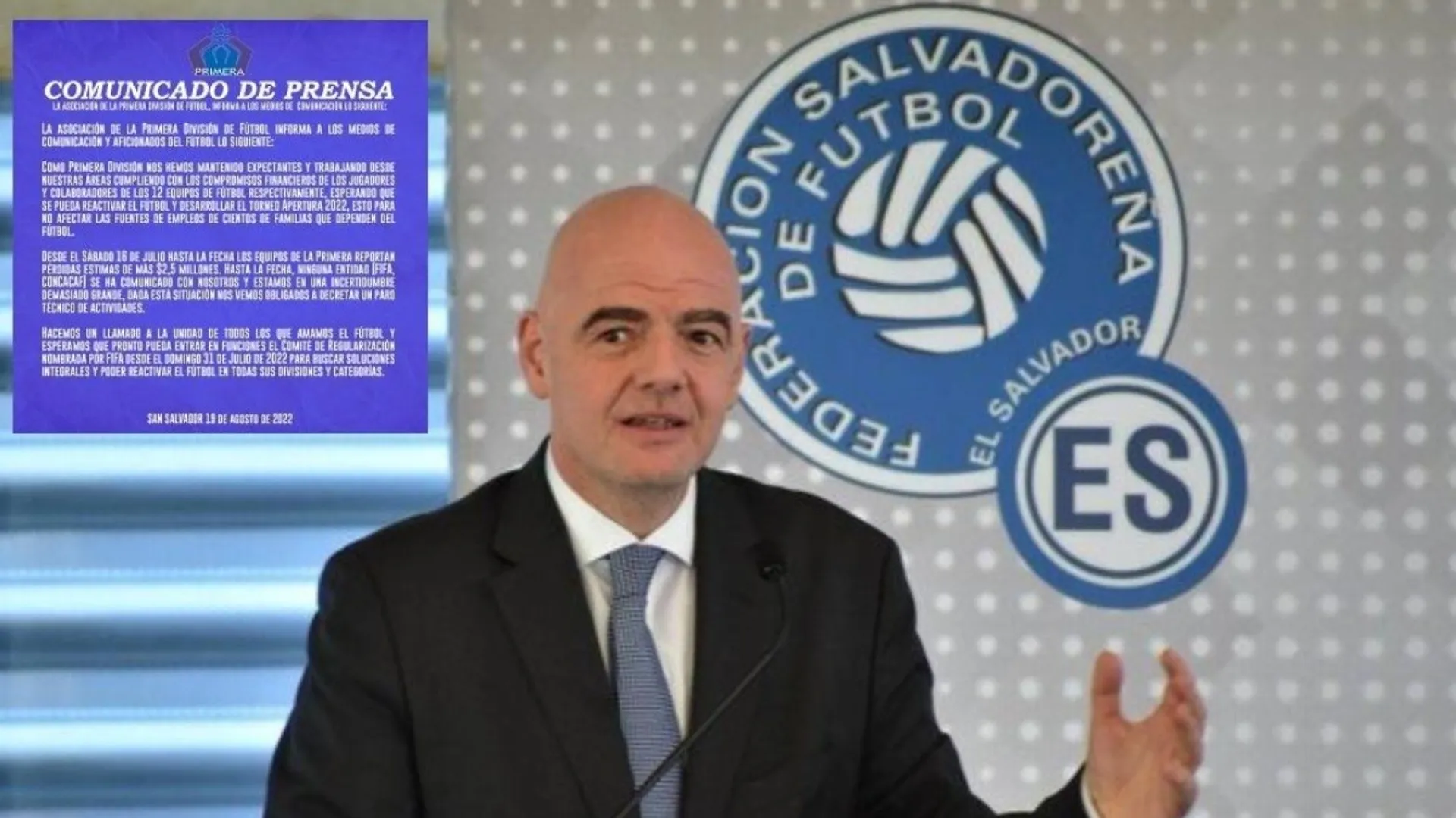 El Salvador se desespera ante la FIFA y emite un comunicado