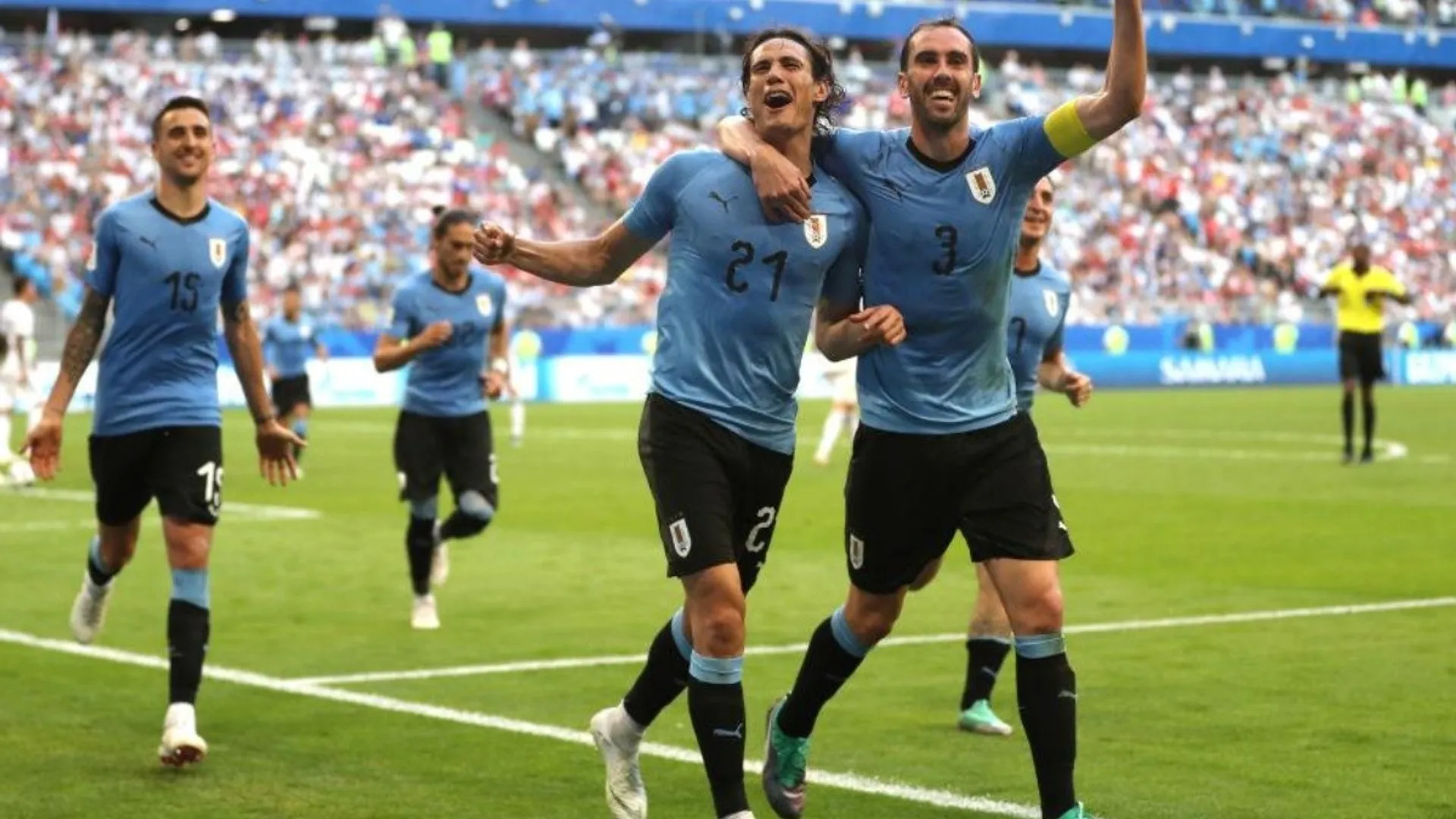 Uruguay y Portugal se miden en Sochi por el pase a cuartos