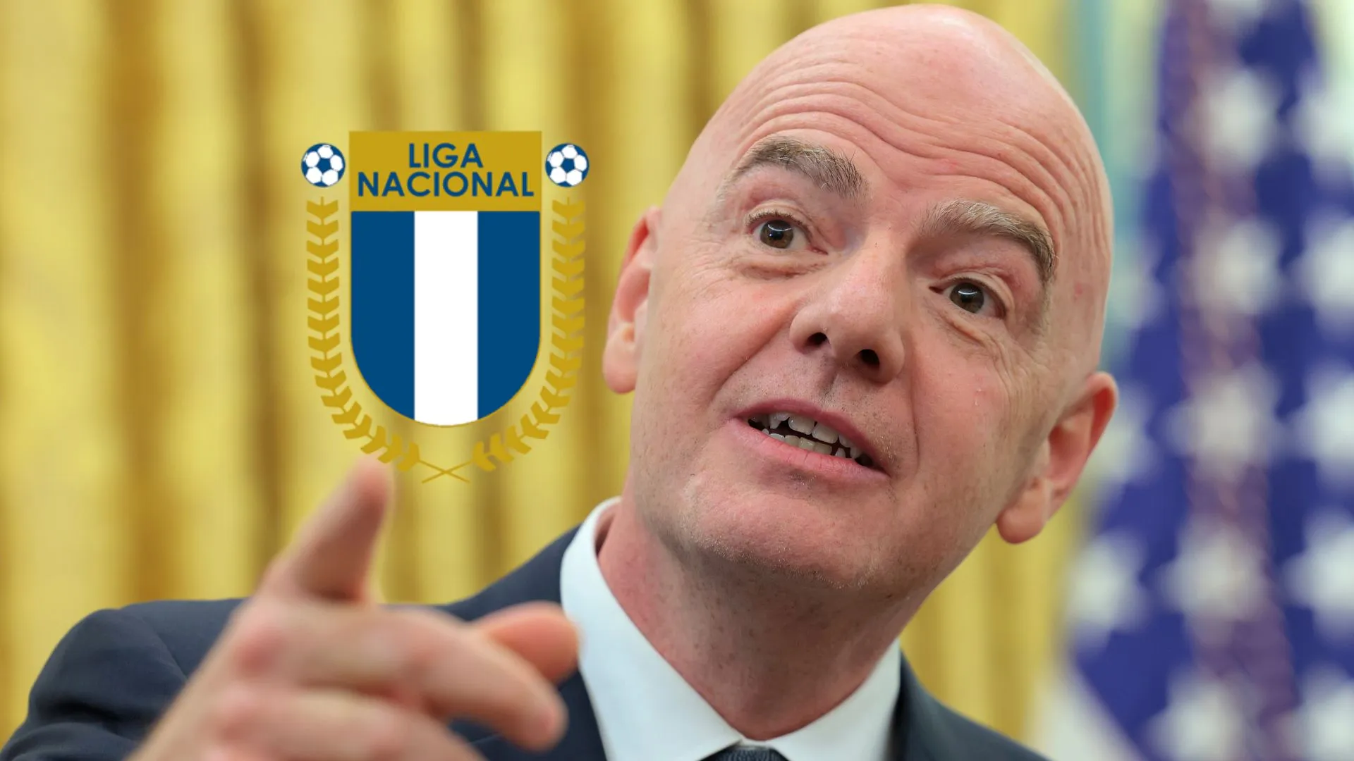 Gianni Infantino, presidente de la FIFA.