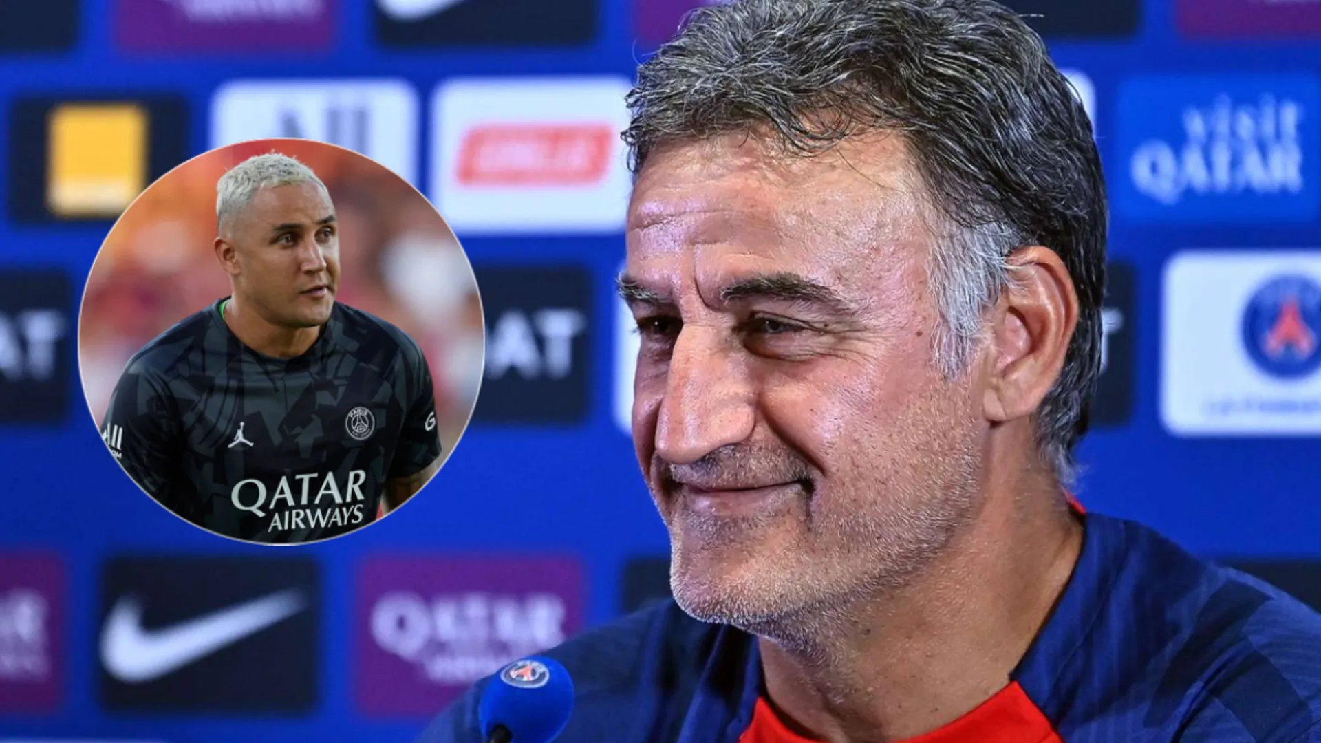 Galtier reflexiona sobre la situación de Keylor Navas en el PSG y le envía esperanzador mensaje