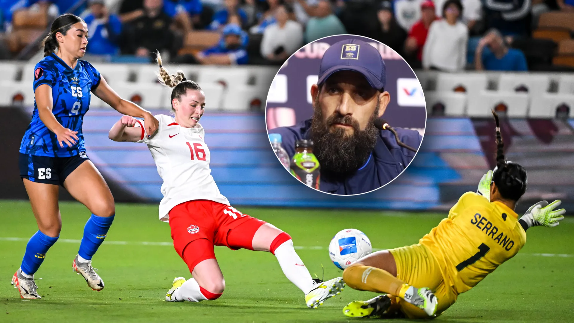 DT de El Salvador, tras la derrota 6-0 con Canadá: "Casi le pego al marcador que dije anoche"