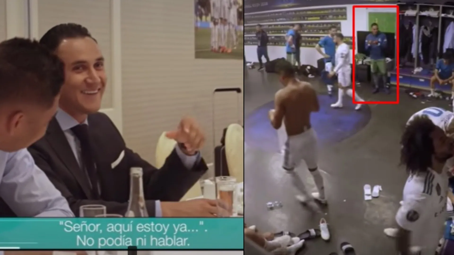 Así habló Keylor en el vestidor del Madrid antes de la final contra Liverpool