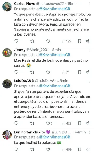 Así reaccionó la afición de Saprissa y otros equipos a la inminente llegada de Minor Álvarez