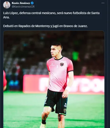 Luis López, defensor mexicano