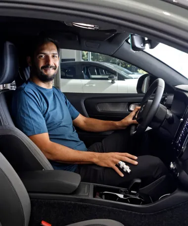 Celso Borges es embajador de Volvo (Mayela López).