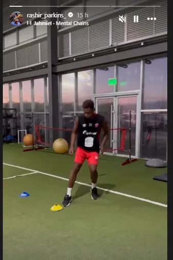 Rashir Parkins sigue en su recuperación 