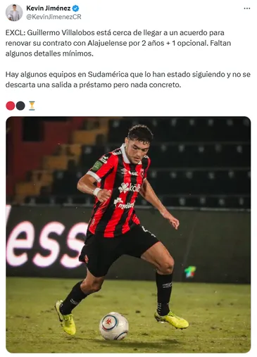 Kevin Jiménez adelantó, una vez más, la información. (X.com)