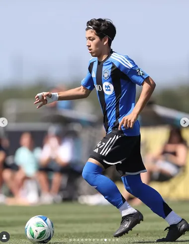 Patrick Arana con el Montreal CF. (
