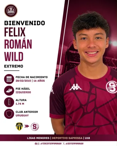 Feliz Román Wild. (@TercerTiempoMorado)