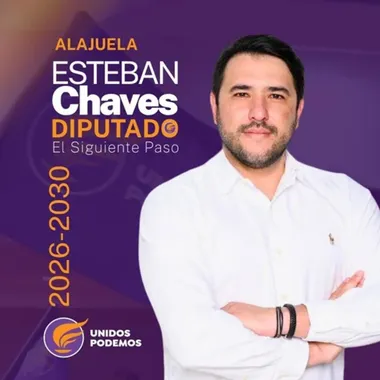 Esteban Chaves, candidato a diputado por Alajuela (El Mundo).