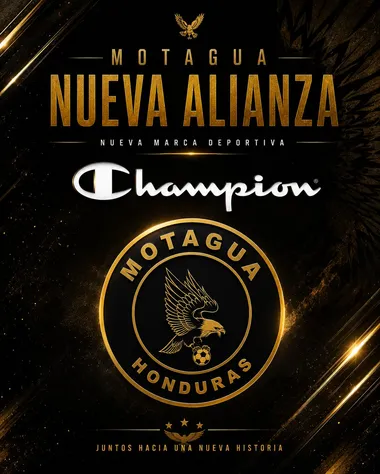 Motagua usará la marca Champion en los próximos años.