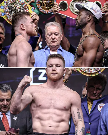 "Canelo" Álvarez buscará ganar su pelea número 63 como profesional frente a William Scull. (